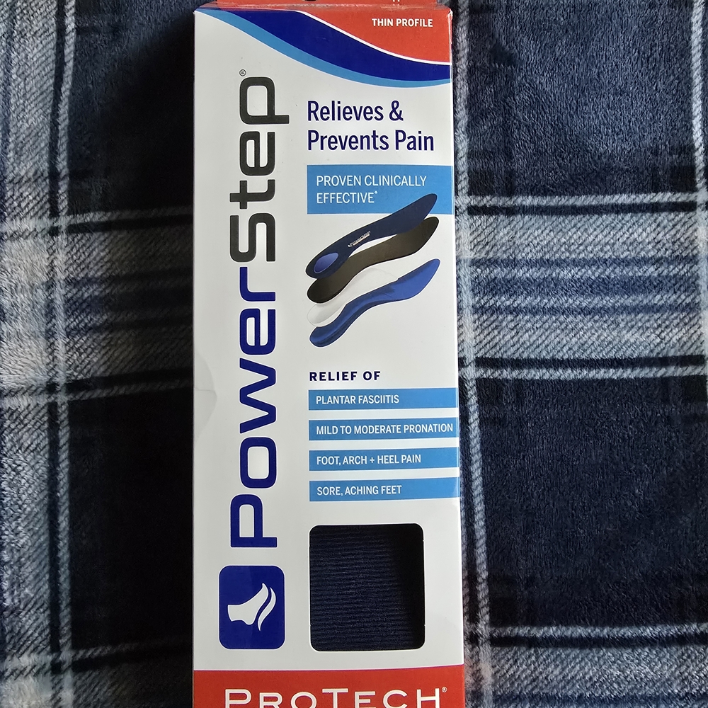 🦶 PowerStep ProTech Classic Thin Insoles Size 11-11.5